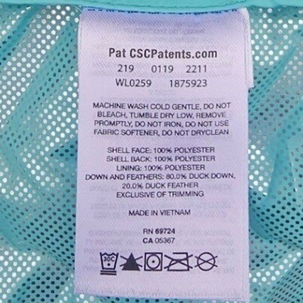 Columbia Delta Ridge 2X Teal 650 Down Omni-Heat PufferJacket Jewel Tone Gorpcore - Picture 10 of 12